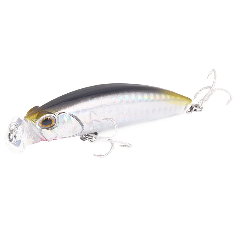 Minnow Fishing Lure 80mm 10g Floating Hard Bait Wobbler Crankbait Carp Striped bass Pesca Fishing tackle SwimBait boxed