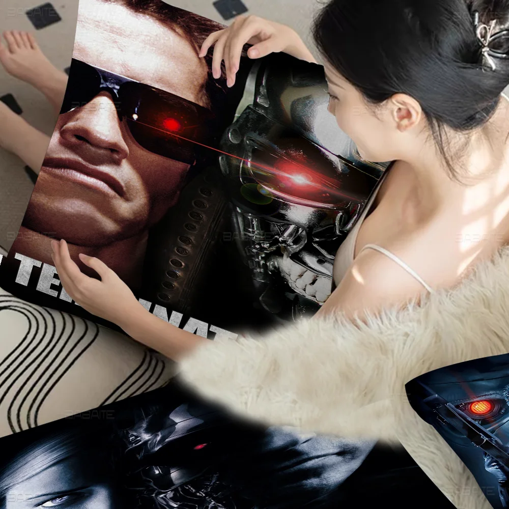 

Movie The Terminator Pillowcase Toon Gift Cushion Cover Bedroom Home Sofa Chair Seat Decor Pillow Case