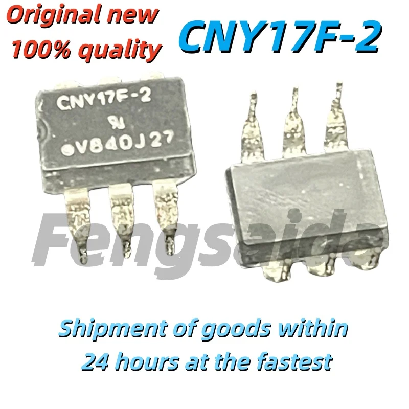 5PCS Brand new original CNY17-2 through-hole DIP-6 transistor output optocoupler isolator