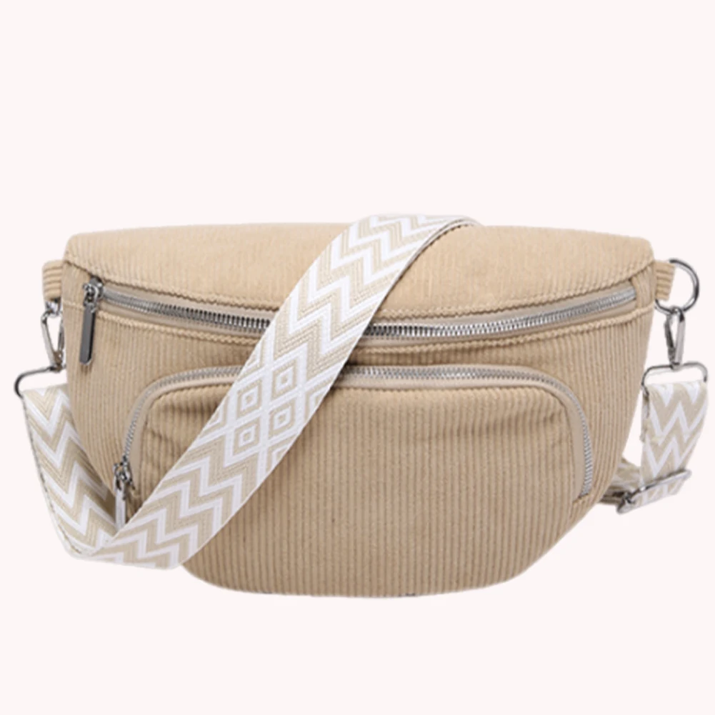 

Вельветовая нагрудная сумка, модная поясная сумка, сумка через плечо с широким ремнем для гитары, стильная сумка через плечо, винтажная сумка через плечо, повседневная спортивная сумка