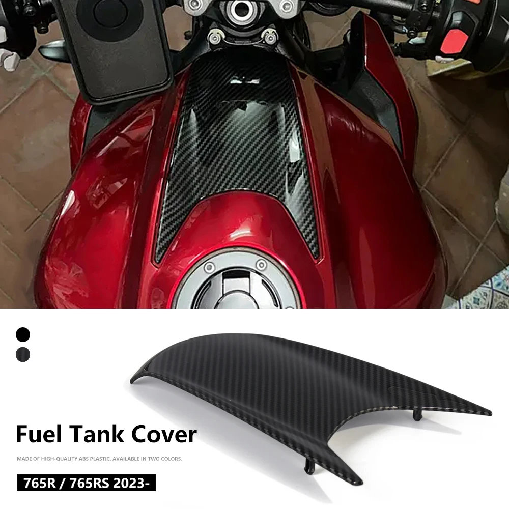 

For Street Triple 765R 765RS moto2 2023 2024 New Motorcycle Gas Fuel Tank Air Box Front Upper Cover Carbon Fiber Fairing Cowl