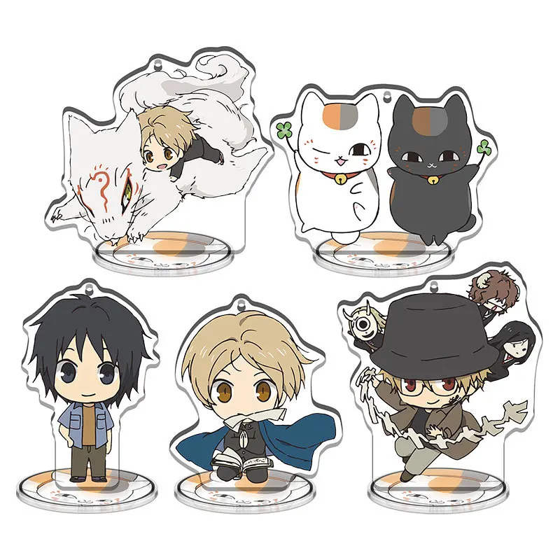 10M Anime Natsume's Book of Friends akrylowy stojak Natsume Takashi Nyanko-sensei Model Cosplay dekoracja statua prezent urodzinowy ke