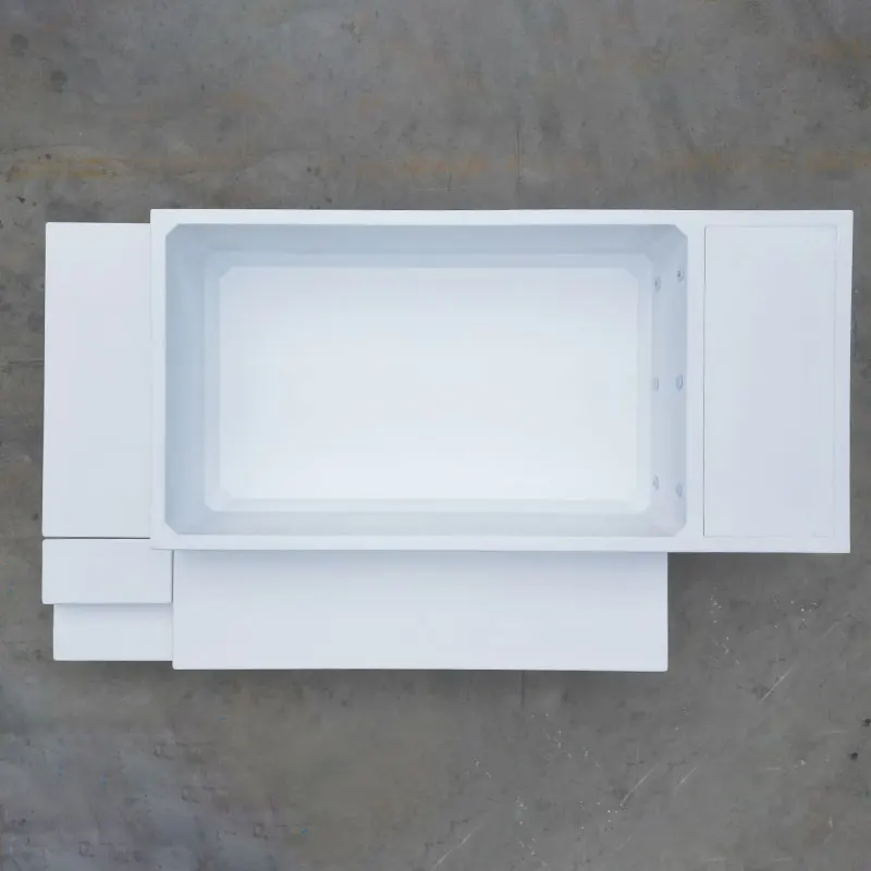 Custom Small Family Outdoor Fiber Glass Spa Pool Jacuzzi Pisina Shell Lounge Sofa Fiberglass Above-ground Pool