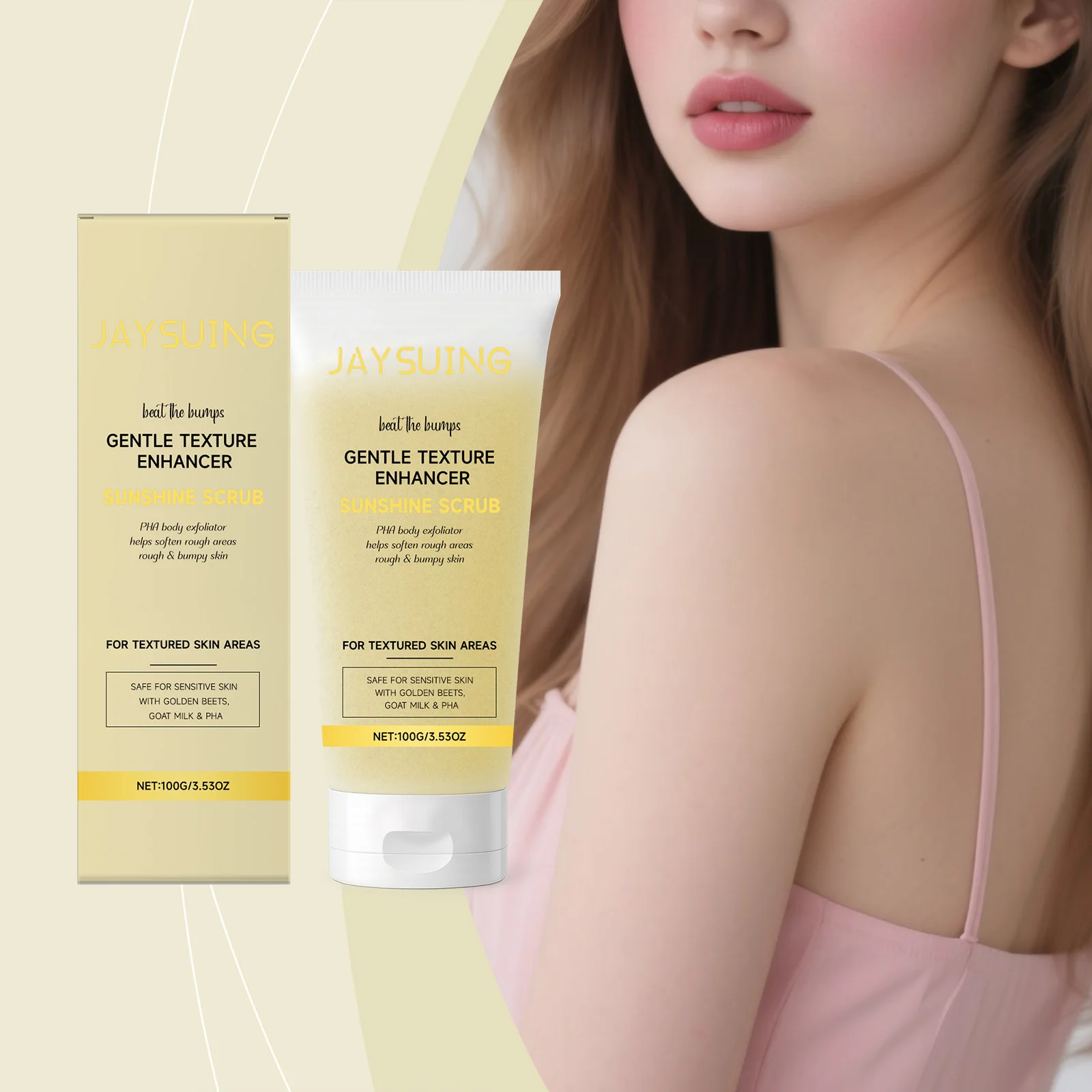 

Скраб для тела с экстрактом козьего молока, полностью натуральный, отшелушивающий, для ухода за кожей, увлажняющий, удаляет омертвевшую кожу, делает кожу гладкой и эластичной, для ванны.