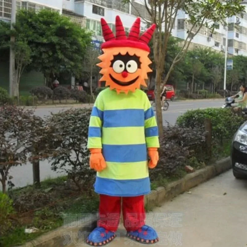 

Clown Mascot Costume Halloween Carnival Party Dress Up Cosplay Event Apparel Cartoon Character Birthday Clothes