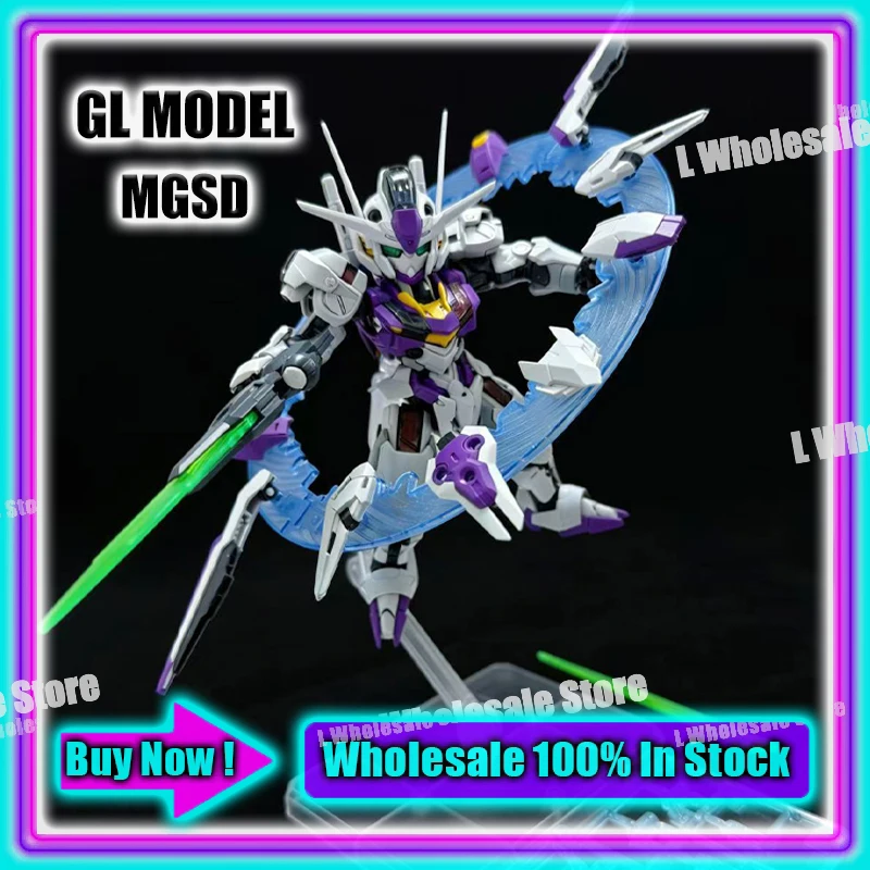 

GL Model MGSD XVX-016 Aerial blue purple black Assembly Model Kits Plastic skeleton Kits Anime Action Figure Robot Plastic Model