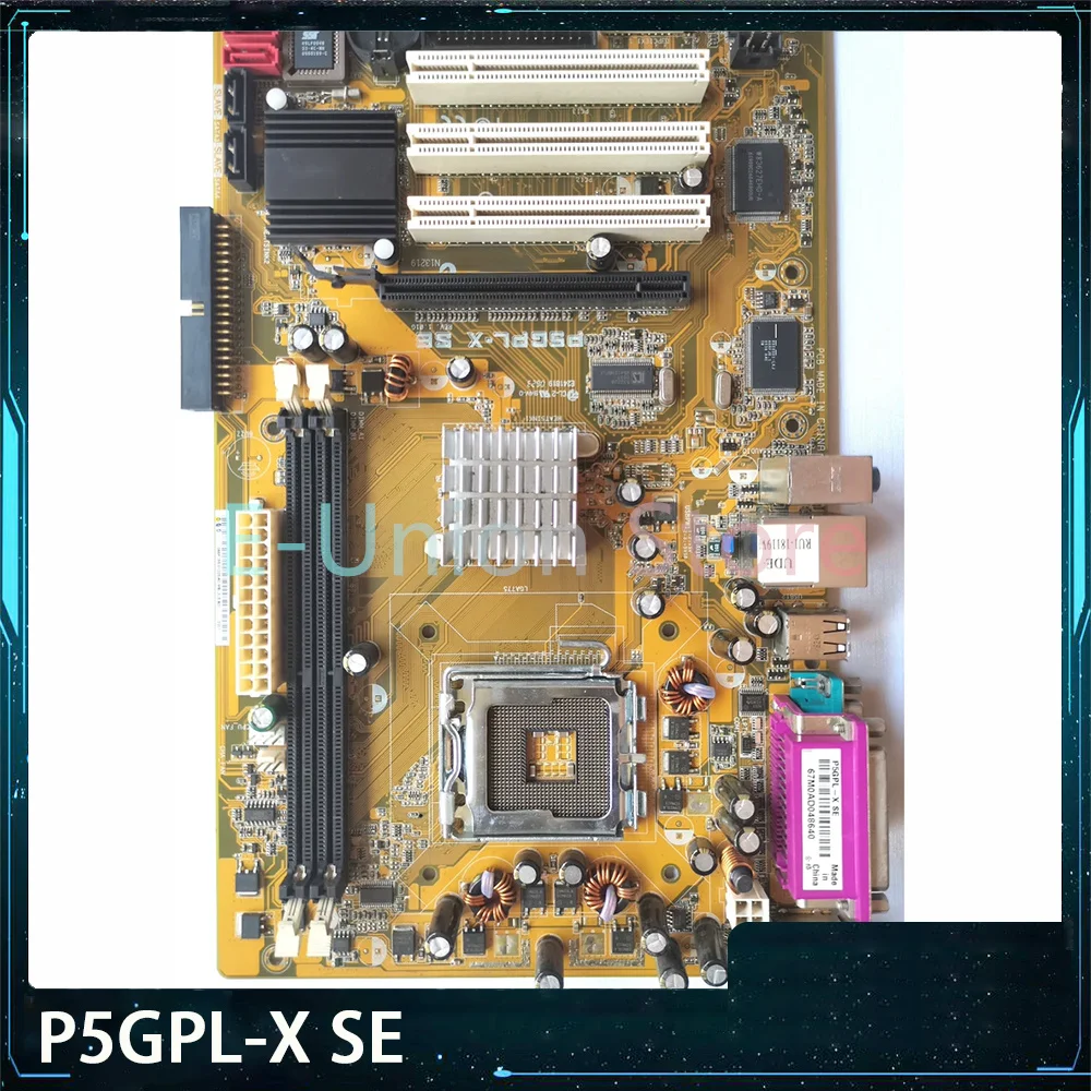 P5GPL-X SE Motherboard P4 Architecture DDR Memory