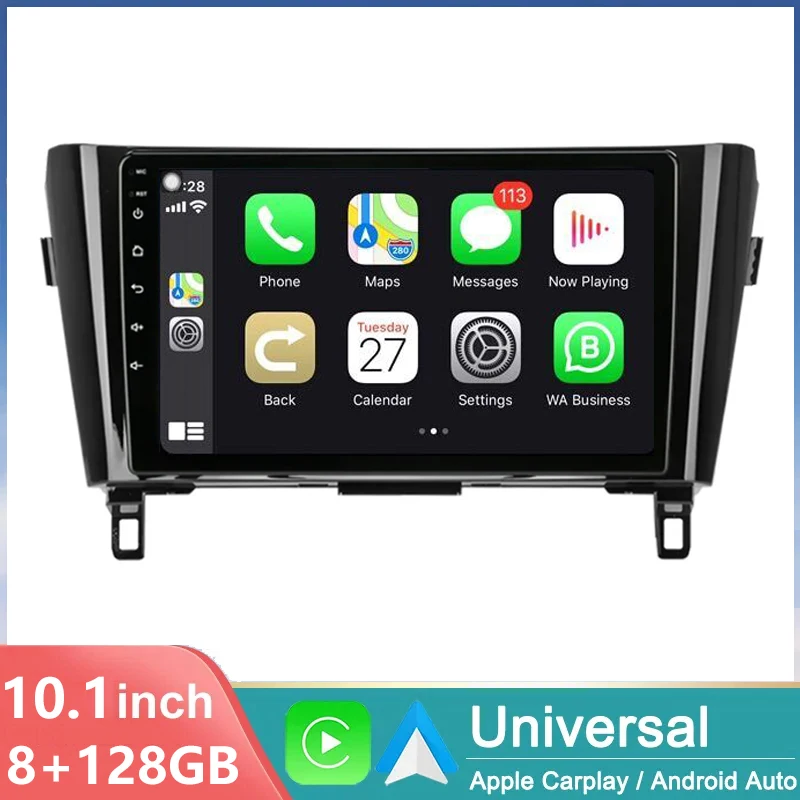 

Android 13.0 Car Radio Carplay for Nissan X-Trail Qashqai 2 J1T32 Qashqai J10 J11 2013 2014 2015 2016 2017 GPS FM Car Radio