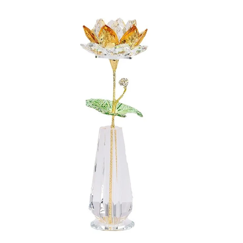 

PYJ Lotus Creative Living Room Coffee Table Lattice Cabinet Good Things Ornament