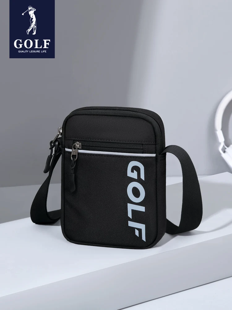 GOLF einzelnen schulter tasche männer der mode freizeit high-kapazität geneigt schulter tasche ICONS neue leinwand, oxford tuch bewegung packe