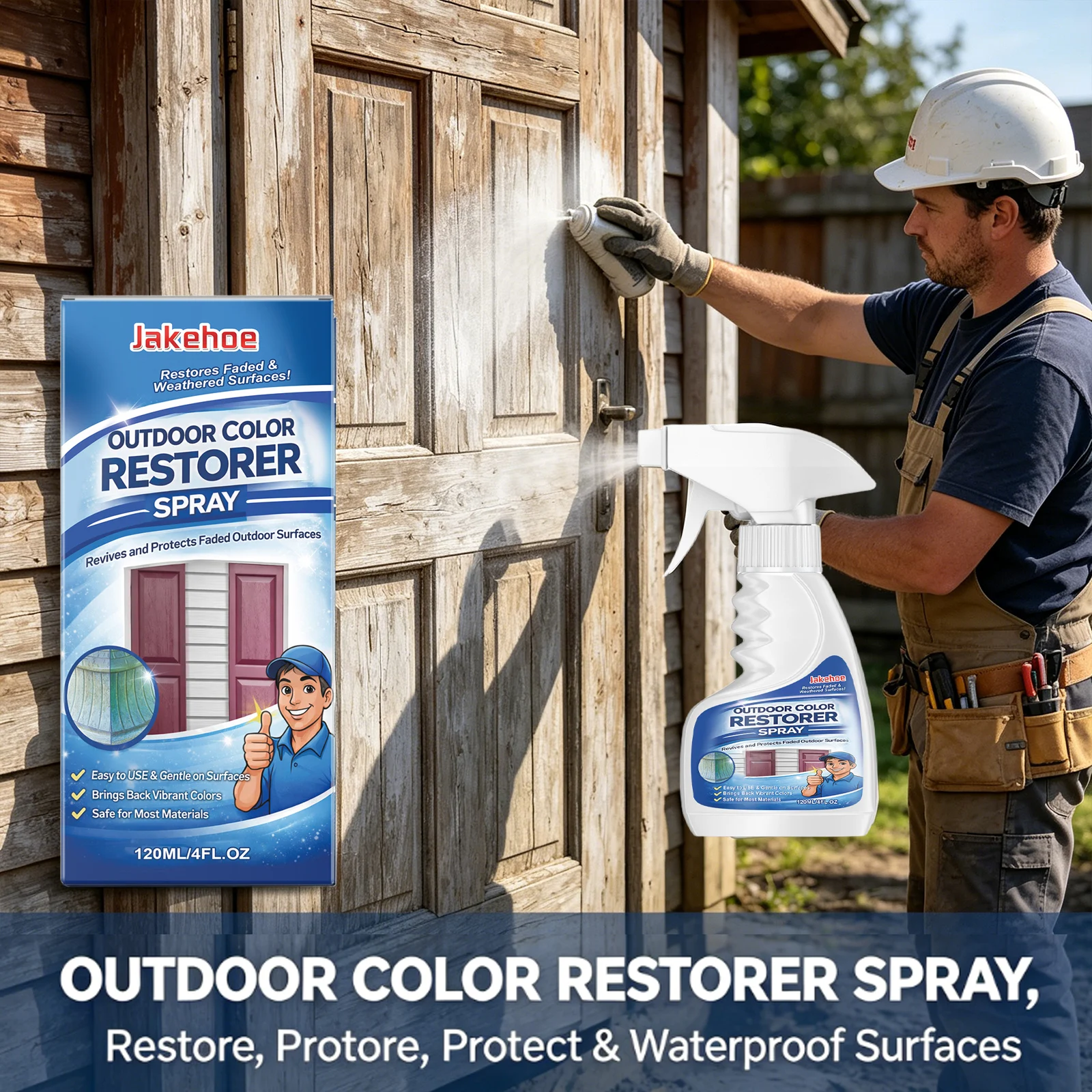 Outdoor Furniture Restoration - Outdoor Color Restorer Spray Maintain Colorful