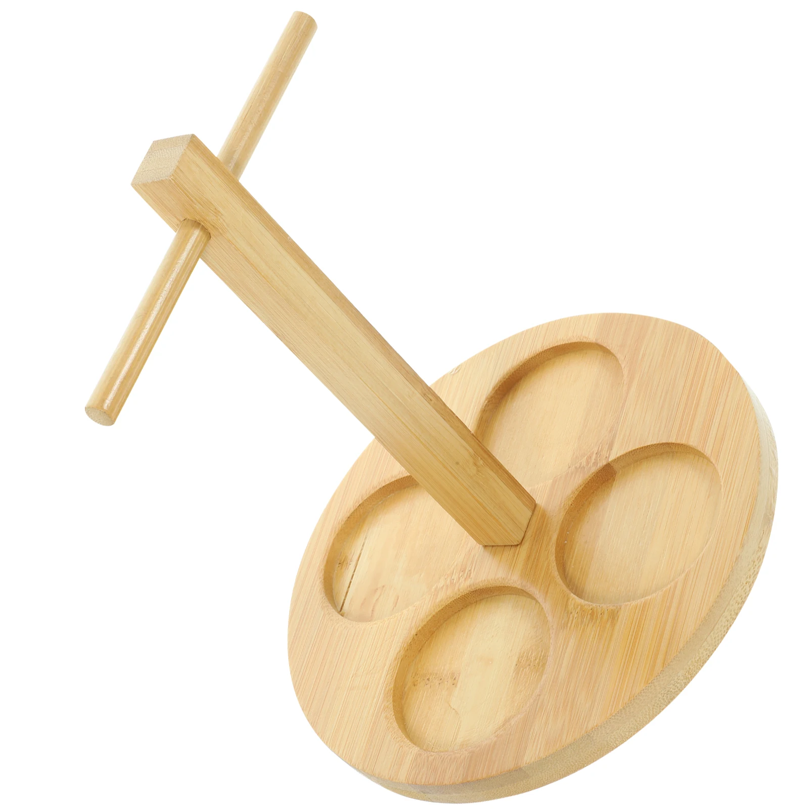 

Wooden Holder Tray 4 Cup Holes Shot Glass Party Bar Accessory Wood Material Portable Handle Desktop Storage Cup