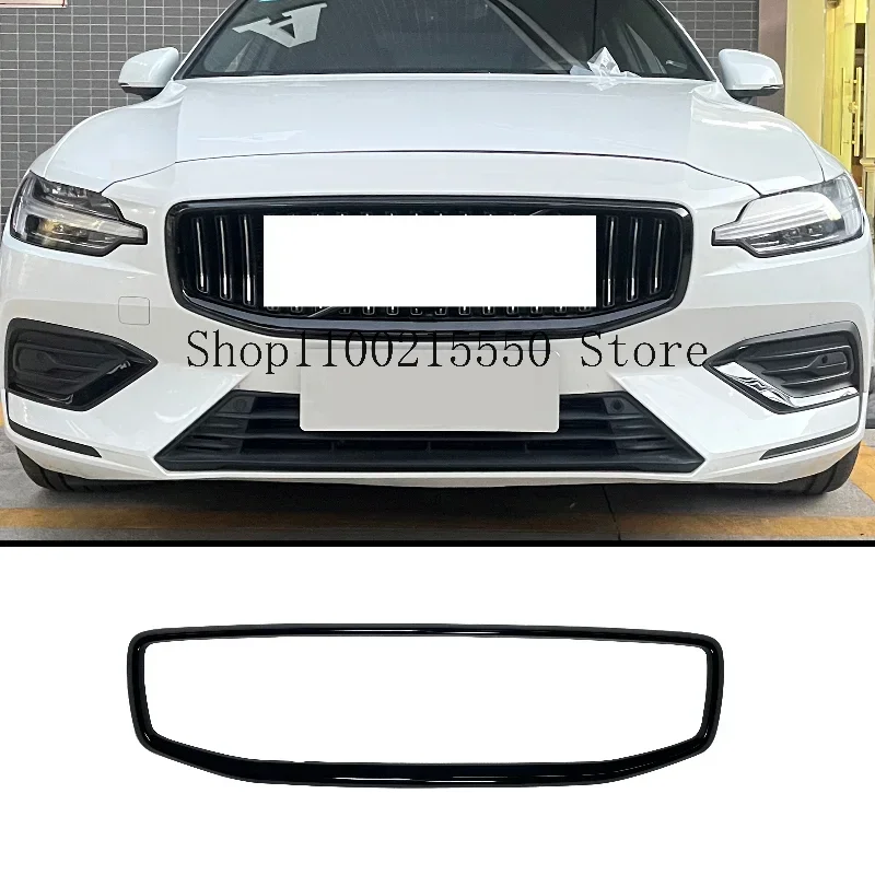 Fit For VOLVO S60 S90 XC40 XC60 V60 V90 Front Bumper Change to black.DIY upgrade vehicle.Installed at the front of the car.