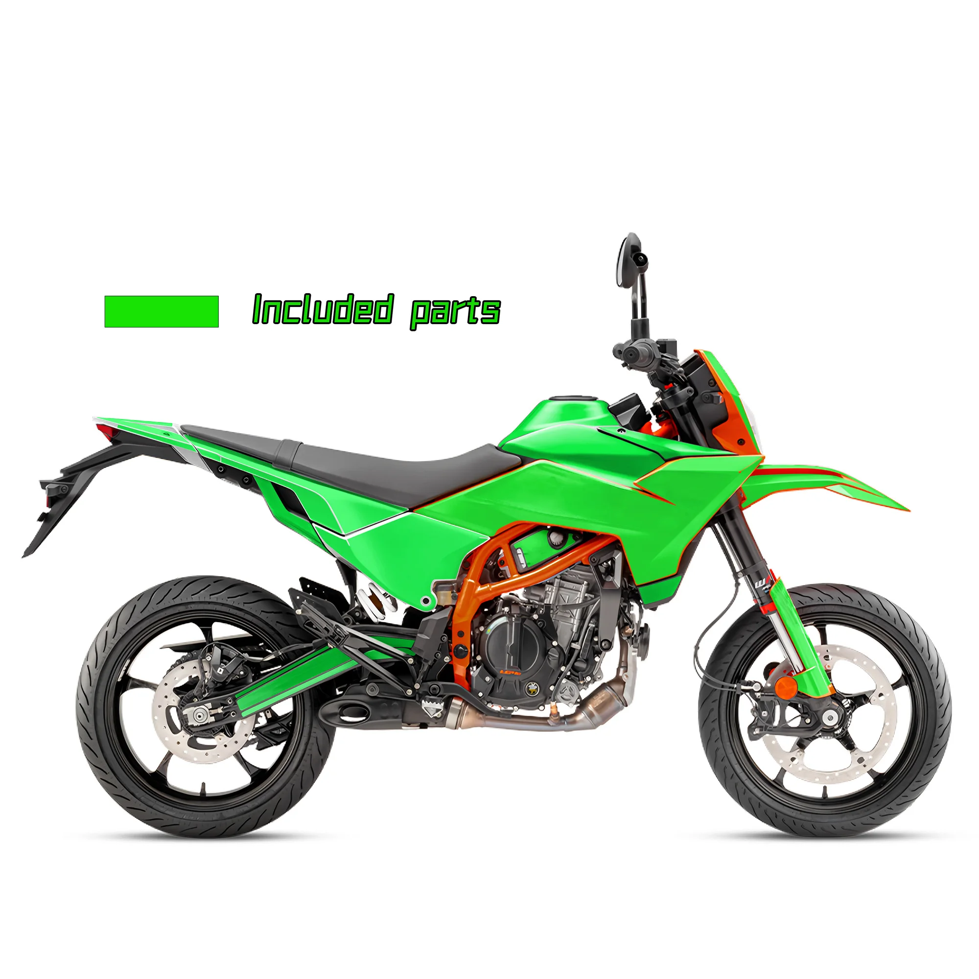 Suitable for KTM 125 390 SMCR 2025- graphics kit decals kit sticker S01