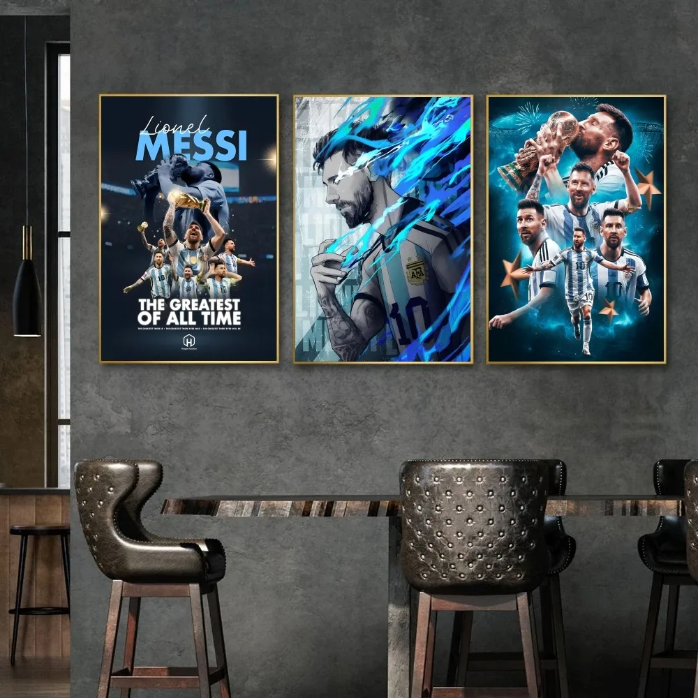 Messi Poster Wall Art Home Decor Room Decor Digital Painting Living Room Restaurant Kitchen Art