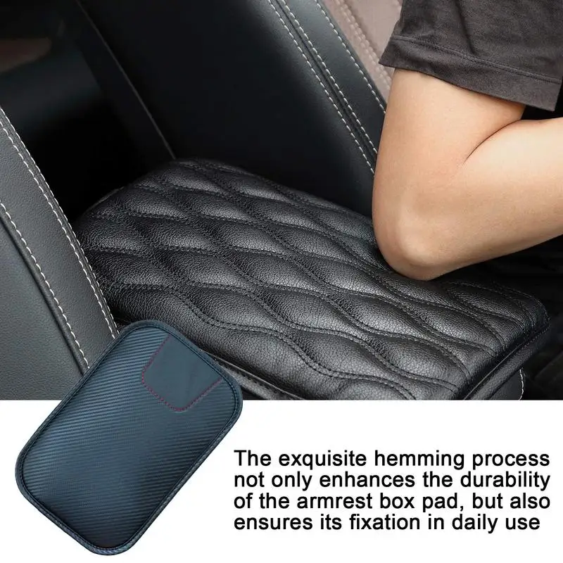 

Car Center Console Pad Arm Rest Covering Middle Console Cushion Breathable Auto Seat Box Cover Armrest Elbow Padded Protection