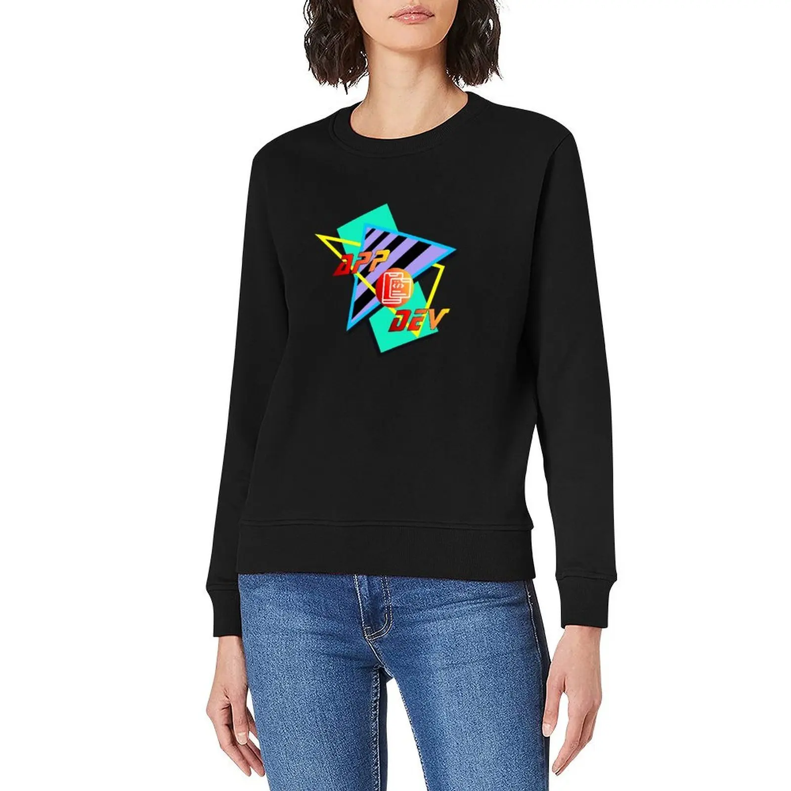 App Dev 90's Style Pulover الملابس الجمالية الملابس الكورية ملابس رجالي ملابس الخريف الرجالية الجديدة في بلوزات