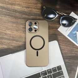 Metal Frame Phone Case For Iphone 13 14 15 16 Pro Max Plus Luxury Aluminum PC Back Panel Phone Cover For IPHON 14 15 16 Promax