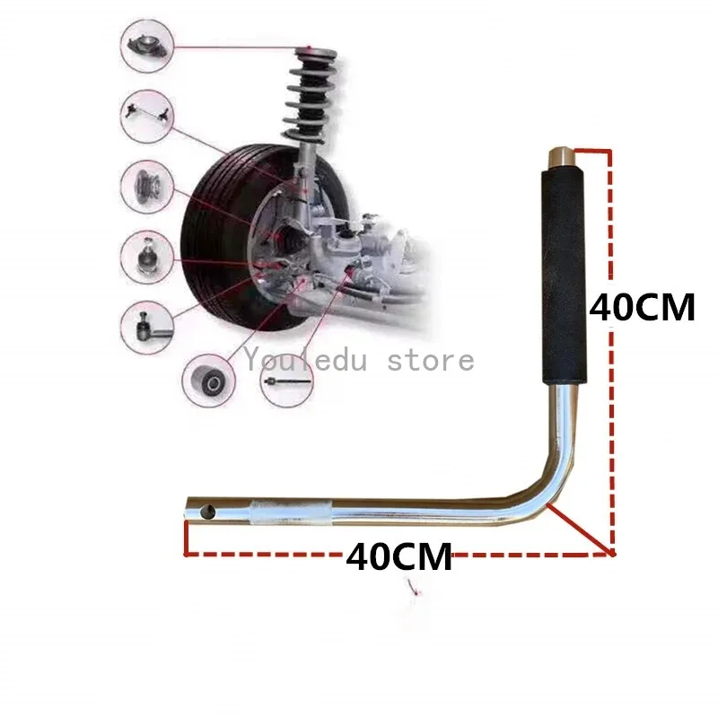 Car Axle Gap Ferramenta de Detecção e Ajuste de Som Anormal, Verificando o Chifre, Absorção de Choque do Braço, Claw Ball Cage