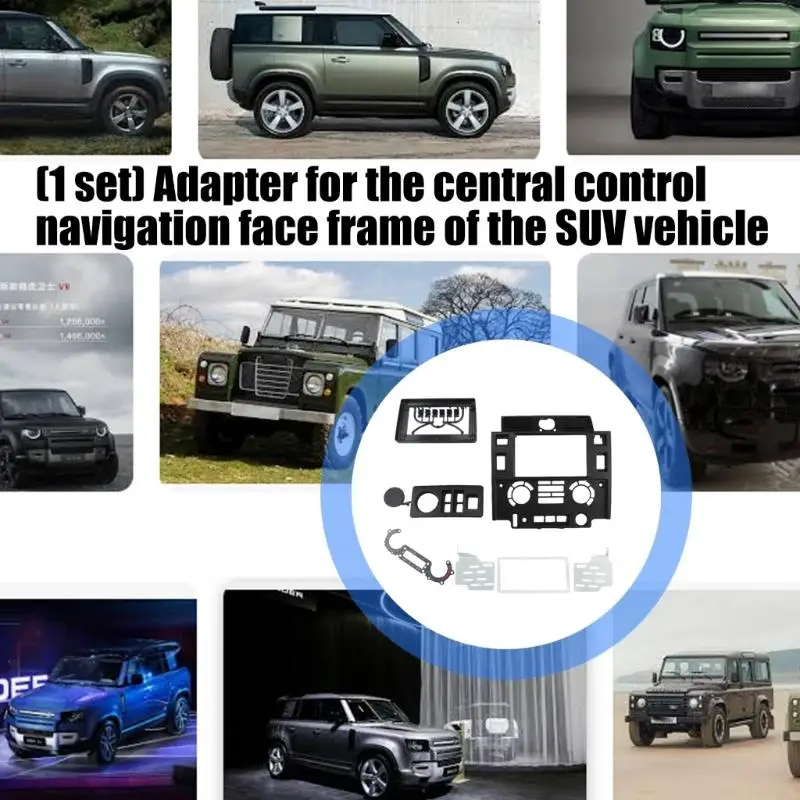 Prosta instalacja panelu radia samochodowego dla pojazdów z lat 2007-2016 konstrukcja z tworzywa sztucznego 7 i 9-calowe zestawy