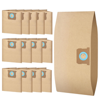 B98A-14 Pack DXVA19-4104 Vacuum Bag For  5 To 8 Gallon Wet/Dry, Disposable Shop Vac Bags, Dust Bag
