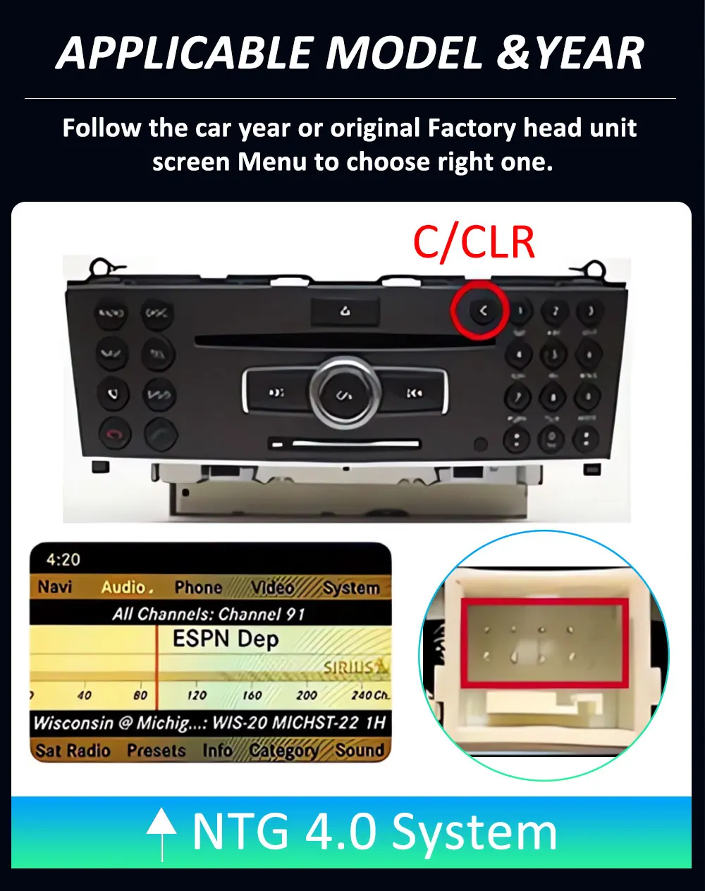 Android 16 System Stereo Auto-Multimedia-Videoplayer für Mercedes Benz E-Klasse W212 2009 - 2016 Carplay GPS QLED-Bildschirm 4G – Detail 1