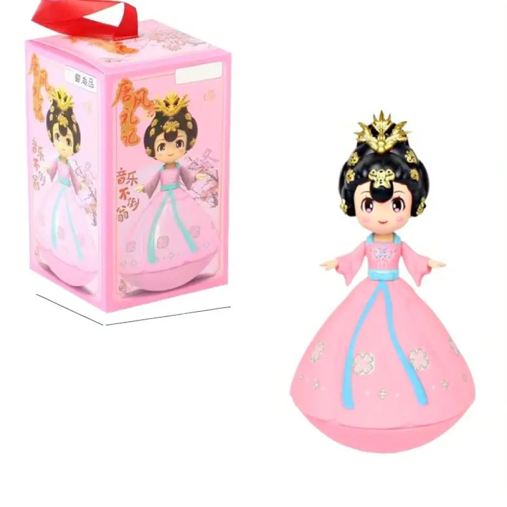 Creative Tang Dynasty Character Roly Poly Doll Decorative Craft Desktop Ornament Unique Cultural Artware For Home Office