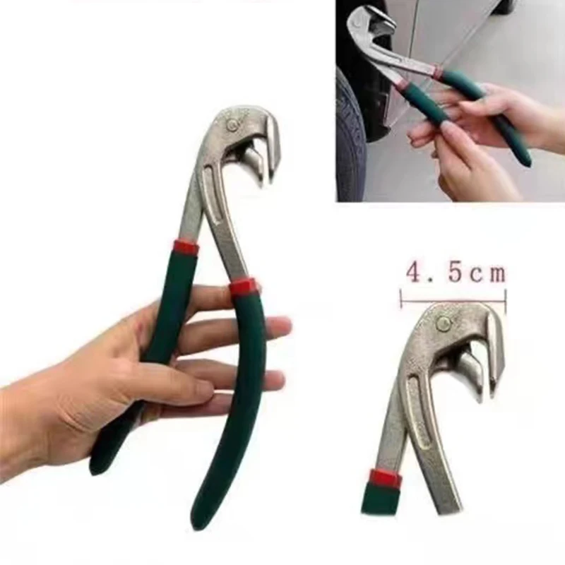 New type of car trimming tool pliers for repairing metal unpainted dents on car bodies, universal wheel arch flat hole pliers