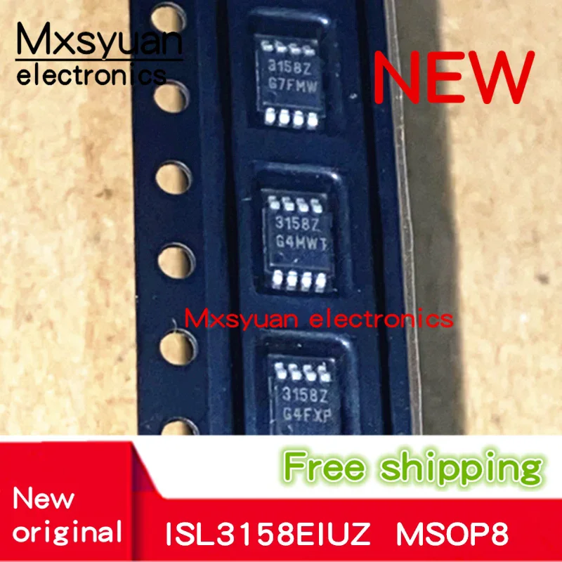 10 Chiếc ~ 50 Cái/lốc ISL3158EIUZ ISL3158EIUZ-T ISL3158EIU ISL3158 3158Z MSOP8 Mới Ban Đầu