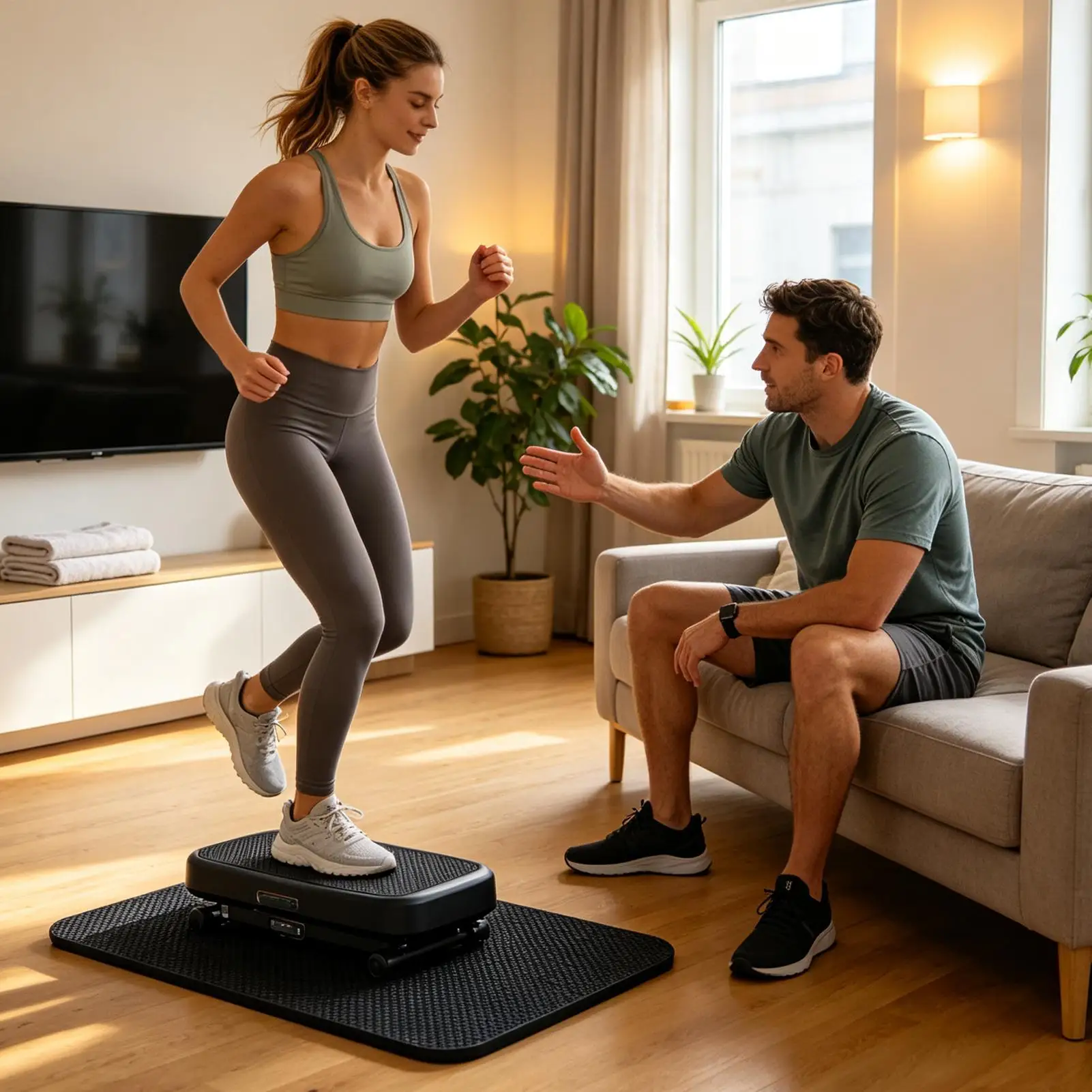 Anti Vibration Pads Double-Sided Non-slip Elliptical Floor Protector Vibration Plate Mat For Reduce Noise Floors Carpet Hardwood