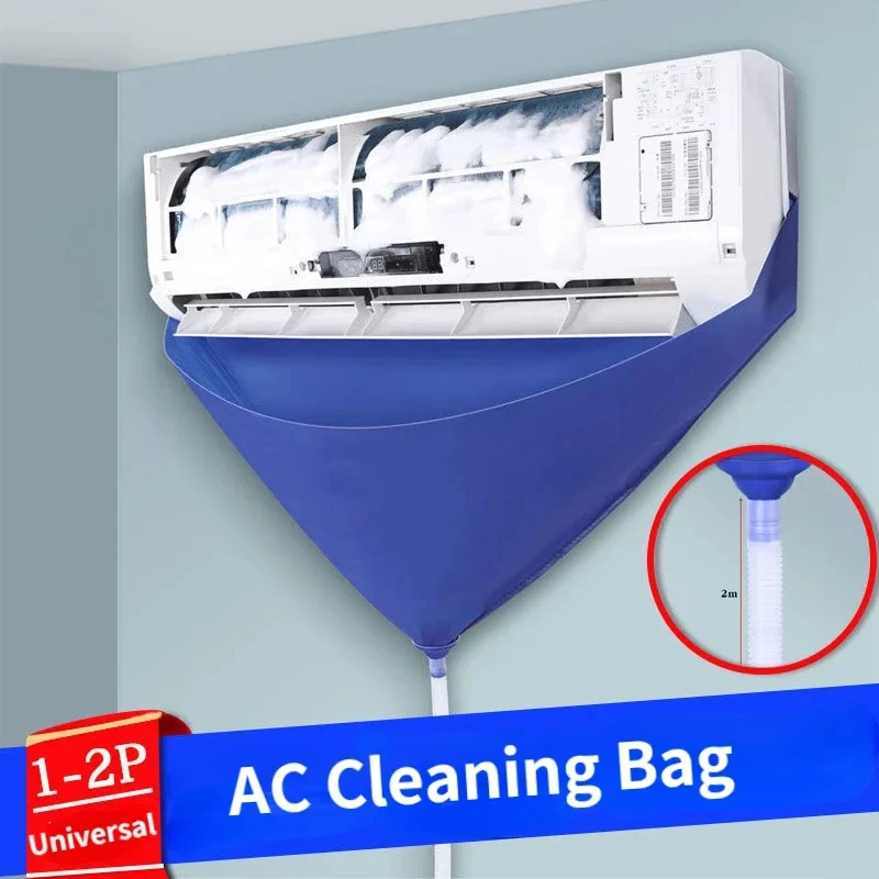 Air Conditioner Cleaning Bag Waterproof Drain for Washing Air Conditioning Water Drain-pipe Ac Cleaning Kit Aircon Cleaner Tools