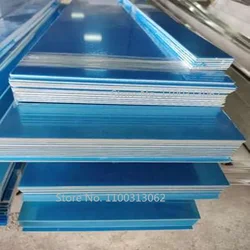 Placa de aluminio de 3mm, 4mm, 5mm, 6mm, 8mm de espesor, 100x100mm, 100x200mm, 200x300mm