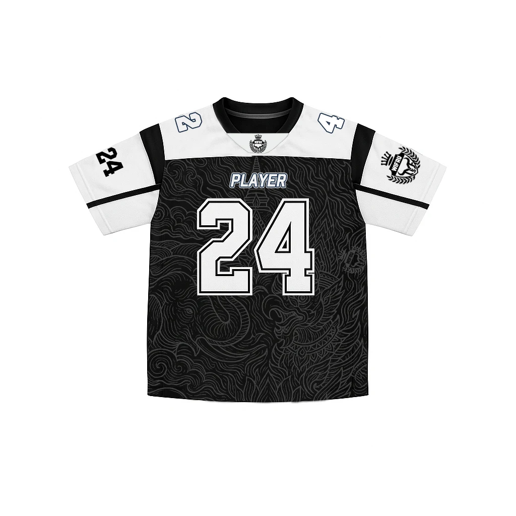 Tailandia Totem Mythical Beast Jersey WIFRU T-shirt fitness unisex estiva traspirante ad asciugatura rapida T-shirt con zecca personalizzabile