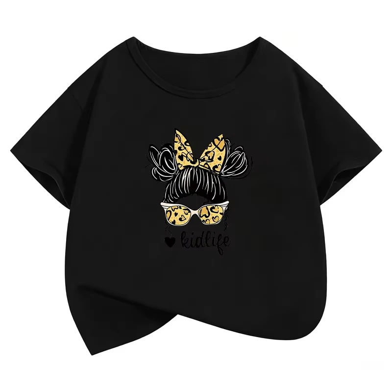 2026 Fashion Kid Life T Shirts Graphic Kids Children's T-shirt Short Sleeve Boys Girls Summer Spring Casual Top Tee