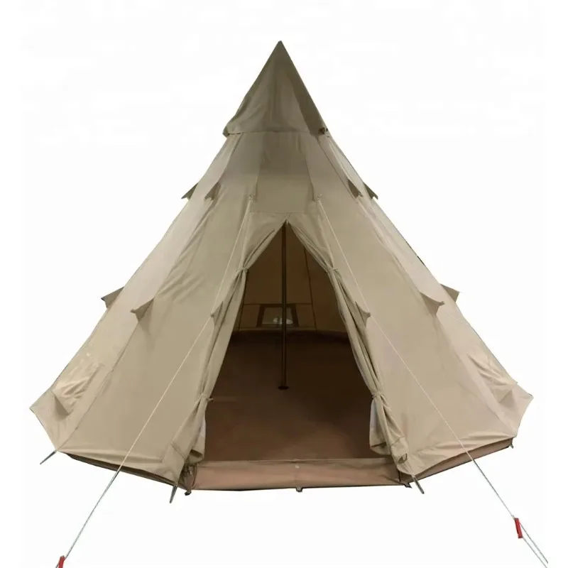 Waterproof 5m Sky Leather Tent 100% Cotton Canvas Wedding Tent Adult Outdoor Beautification