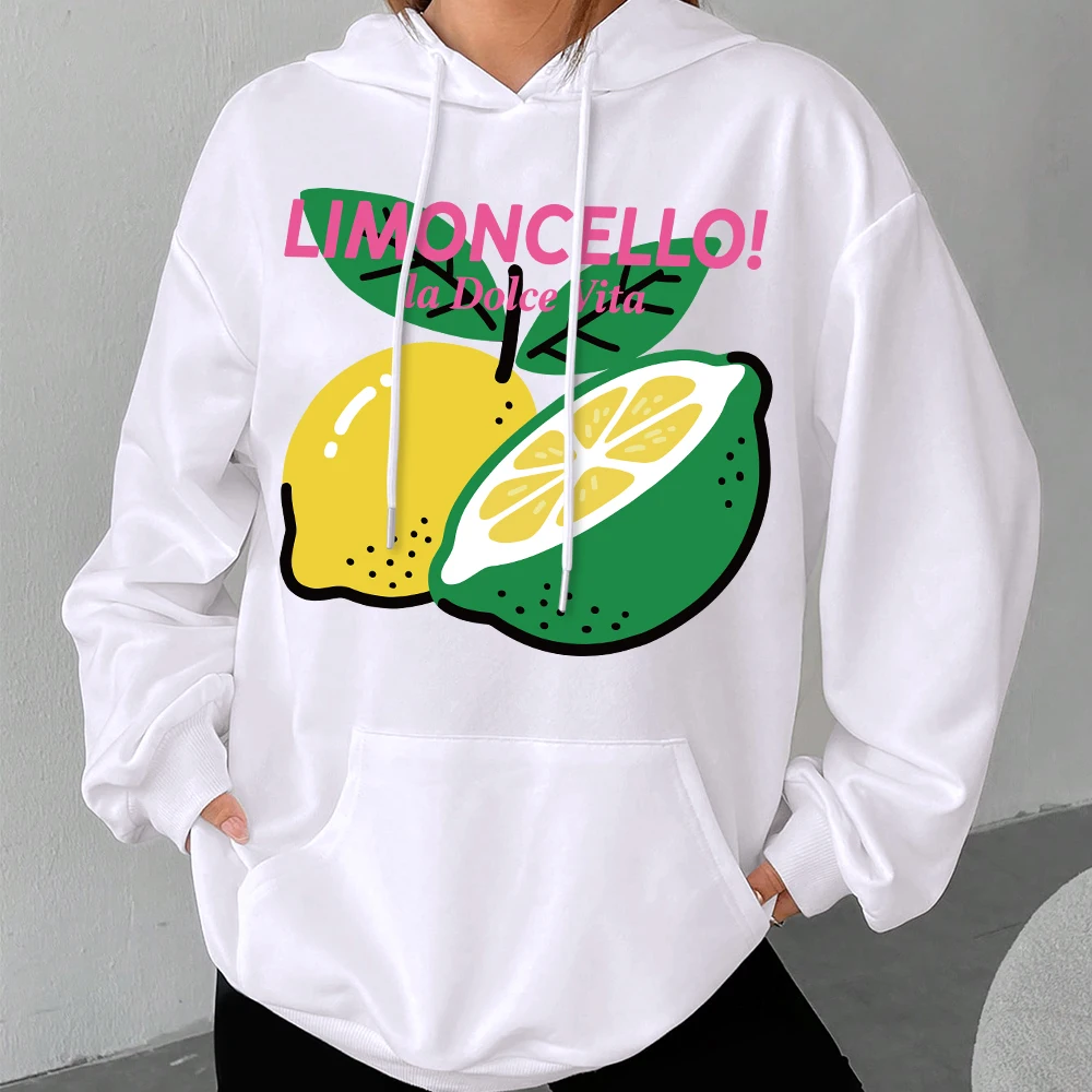 Limoncello La Dolce Vita Zitronendruck-Aufbügeltransfers für T-Shirts/Taschen, DIY, waschbarer Wärmeübertragungsaufkleber
