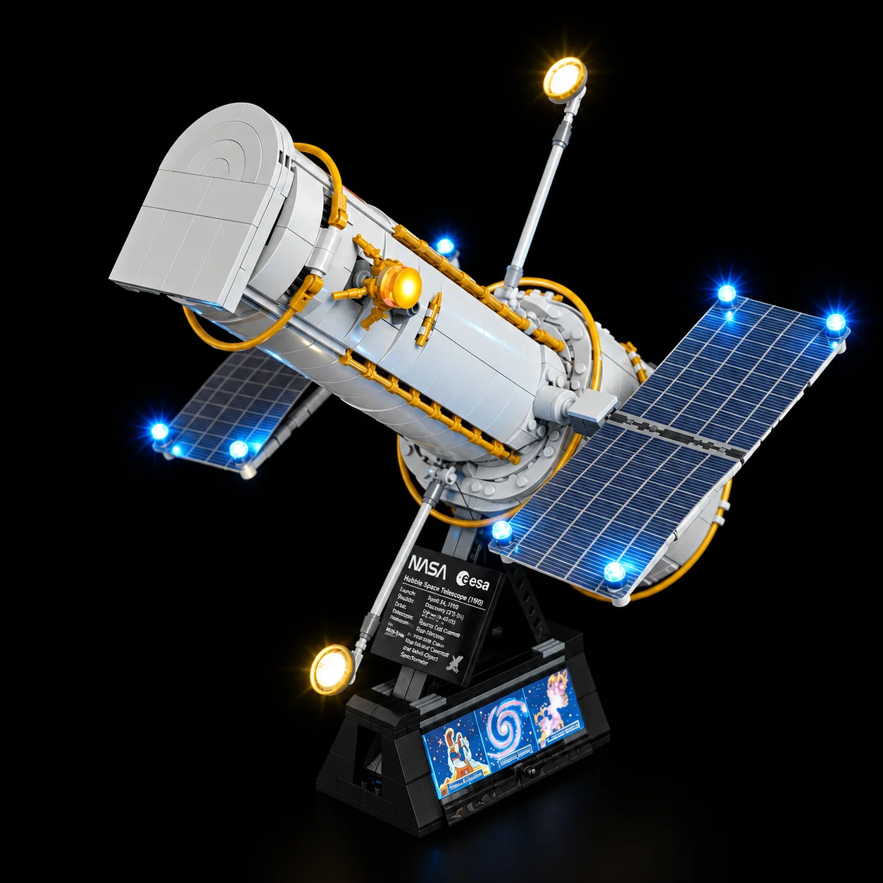 MAXCXT LED Light Set For LEGO 11382 Hubble Space Telescope DIY Decorative Lamp （Not Include Lego Building Blocks Set）
