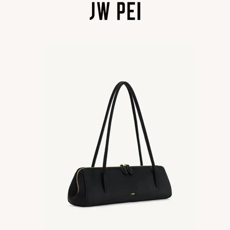 JW PEI French Stick Bag Solid Color Multifunctional Handbag High-quality Luxury Design Exquisite Aesthetic Bag with Metal Zipper