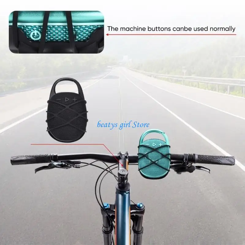 

C7AB Wireless Speaker Bike Handlebar Mount Holder for CLIP5 CLIP4 Bike Mount Speaker Stand Bracket for Outdoor Biking