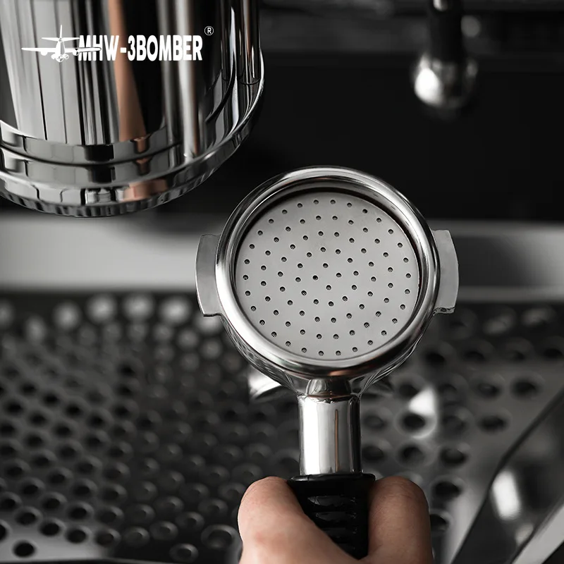 MHW-3BOMBER Bomber Secondary Water Distribution Network 51/58MM Coffee Handle Sintered Sheet, Extraction Filter