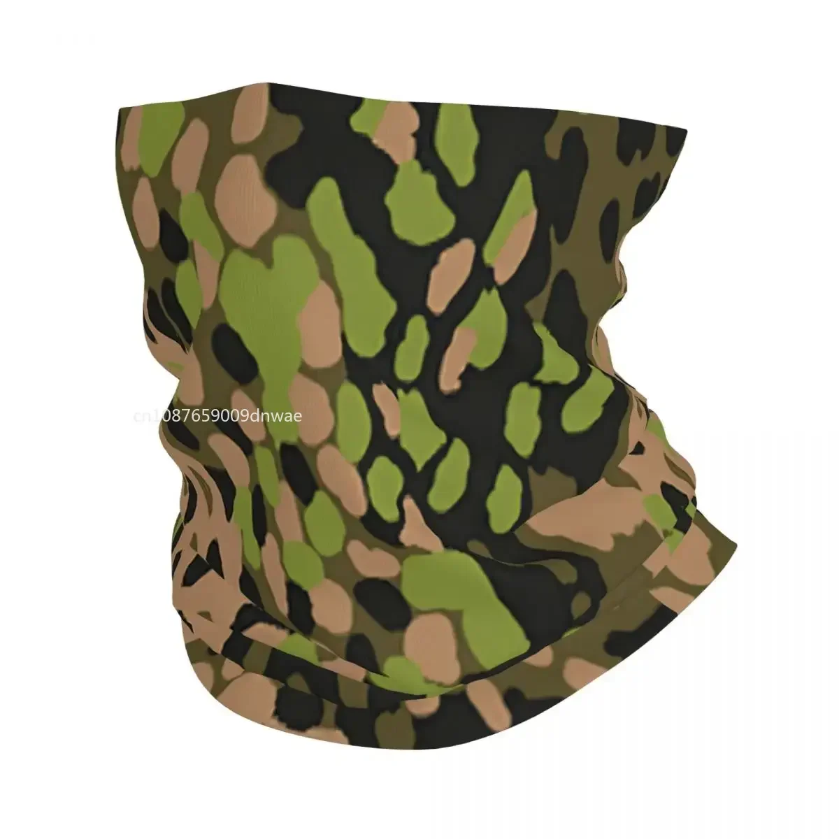 Patrón de camuflaje con gatos, Bandana estampada para el cuello, pasamontañas, bufanda cálida, diadema para montar al aire libre, a prueba de viento para adultos