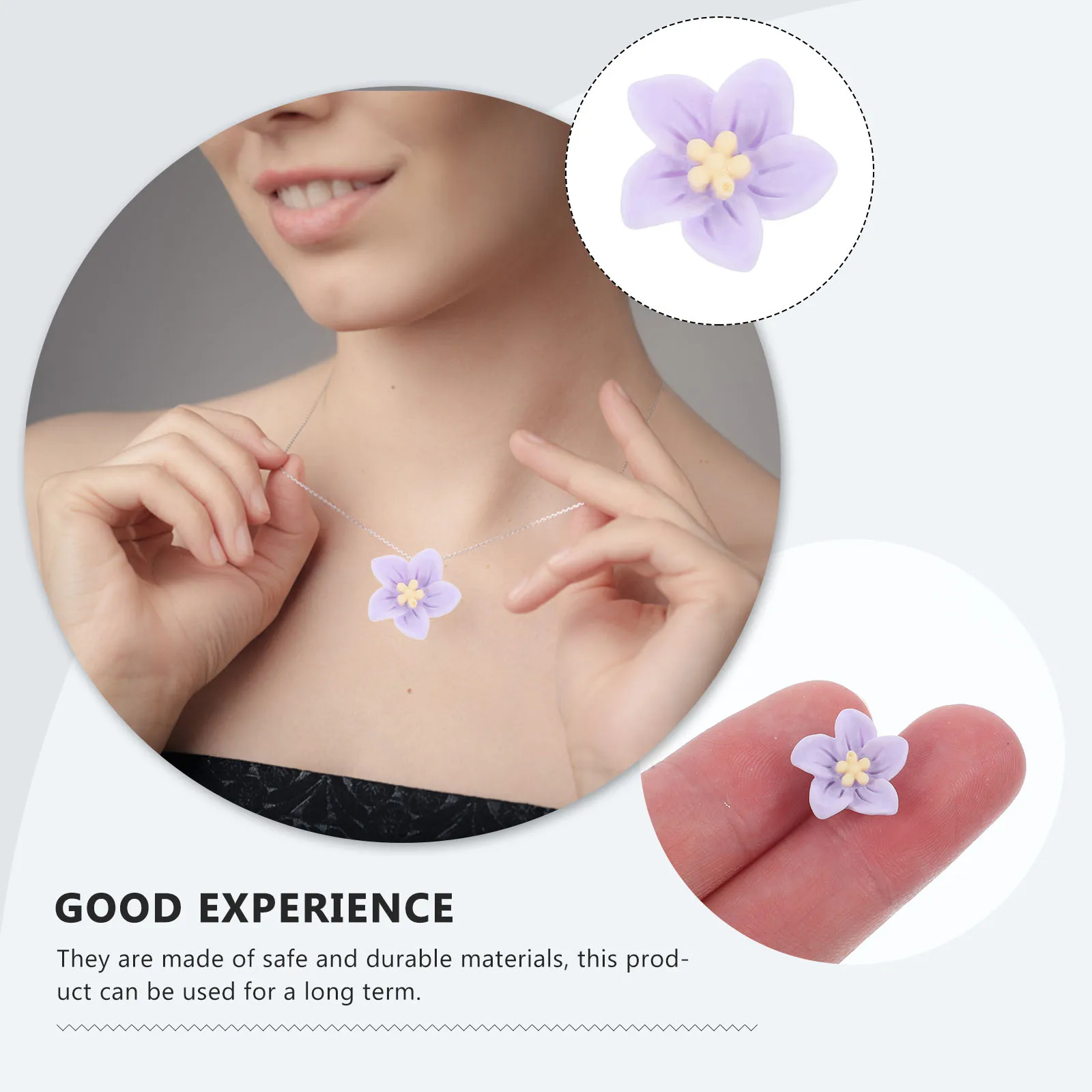 

50 Pcs Diy Crafts Supply Handicraft Accessories Decorations Miniature Resin Adornment Flower Shape Beads Ornament Charms Patch
