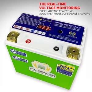 4L-BS 5L-BS 12V 2AH 3AH CCA 160A 180A Lithium Motorcycle Start Scooter Lifepo4 Dwaterproof Water Catch 10 Pin bán hàng chính - 7