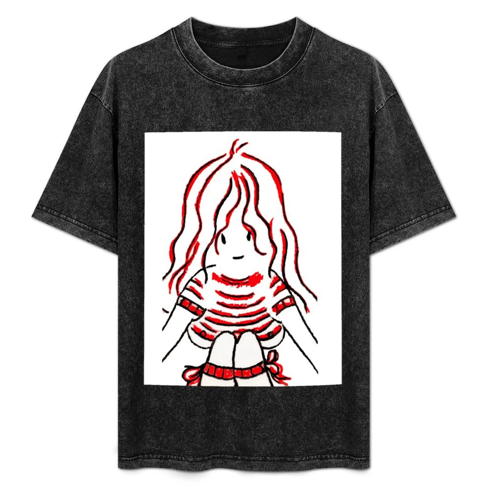 

MYLENE FARMER DRAWING T-Shirt Durable Work Wear T-Shirt