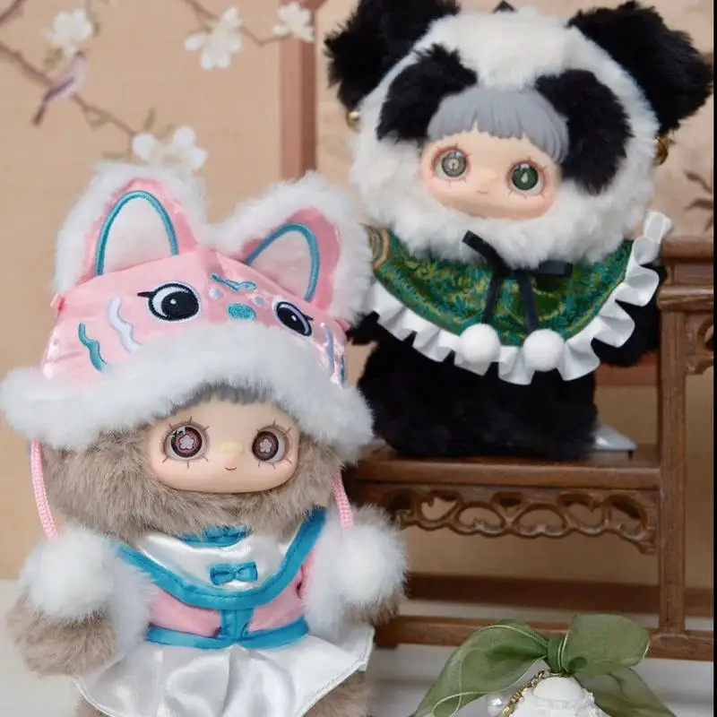 

Maymei Poem Of Spring V3 Panda Vinyl Plush Blind Box Doll Bag Charm Keychain Cute Collectible Toy Girls Holiday Birthday Gift