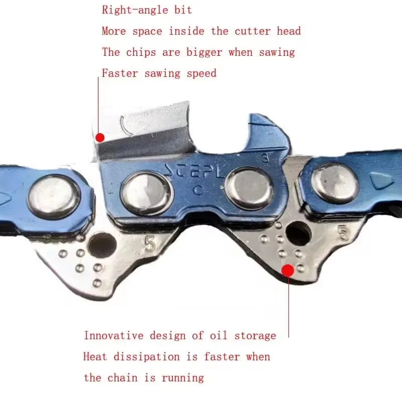 Professional Chainsaw Chain Saw Blade, Garden Tool Accessories, Durable, Gasoline, Logging, High Quality, 18 