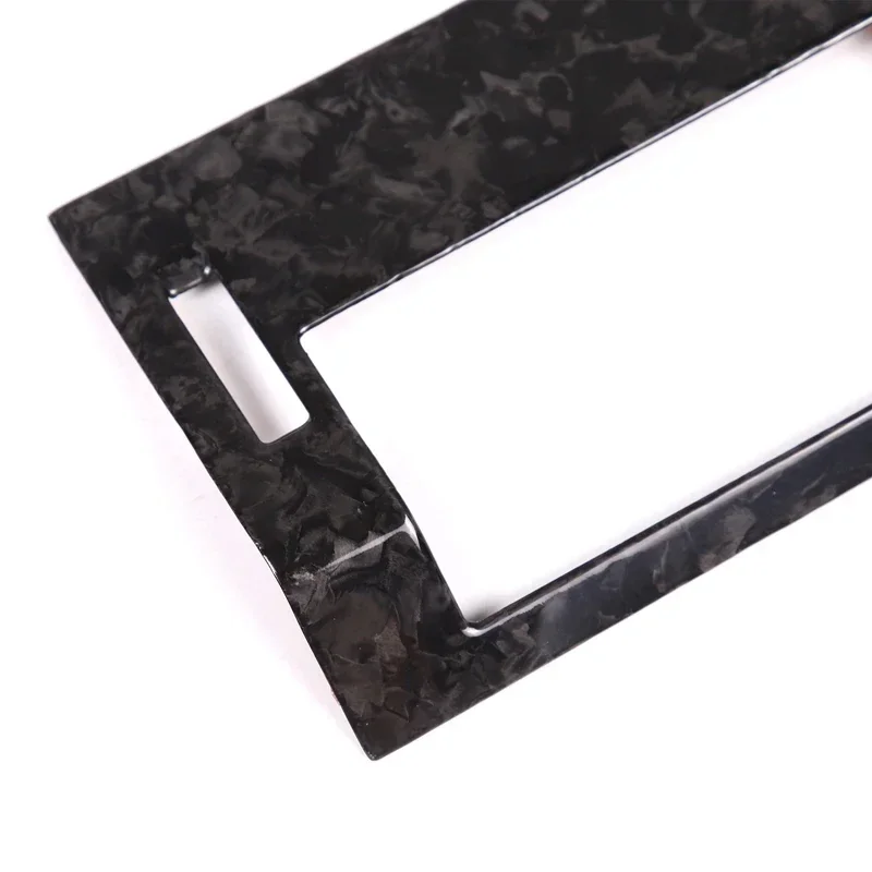 

Для Land Rover Defender 2020-2024: Декоративная накладка на центральный воздуховод из настоящего карбона, аксессуары для модификации интерьера