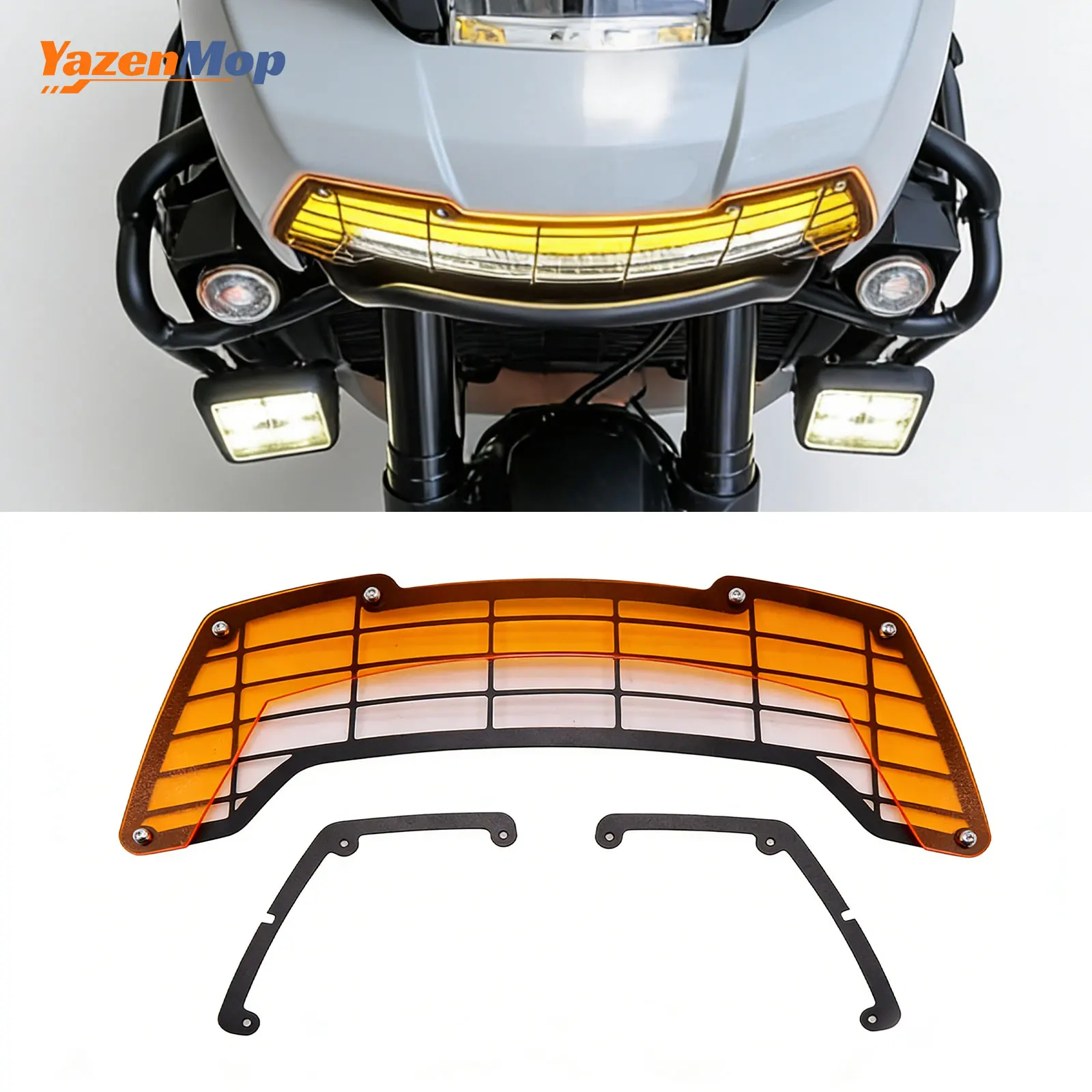 

New Motorcycle Headlight Guard for Harley PAN AMERICA 1250S PA1250 2021-later Models