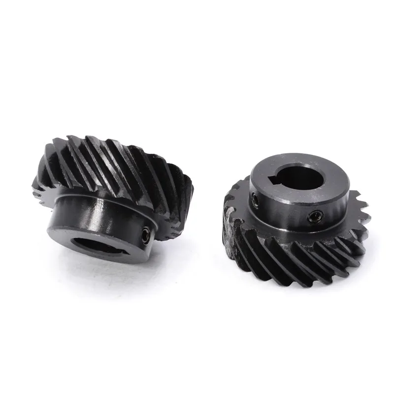 45# Helical gear 1 mode /1.5 mode /2 mode staggered shaft helical gear 45 degree helical gear left turn