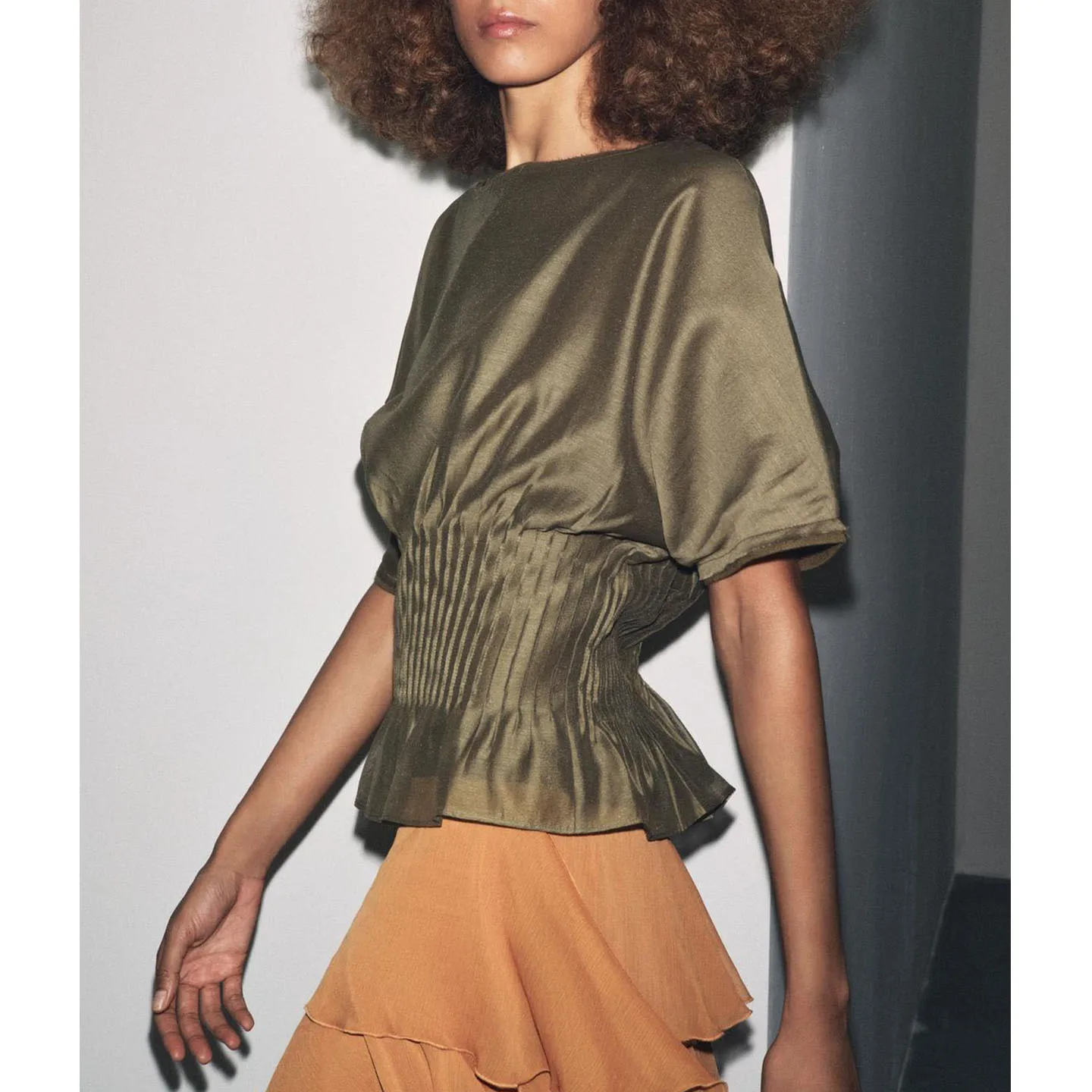 Casual Sle Knitted ort Sve One oulder Bridesmaid Dr with Waist Cinching And Patchwork for Women Autumn Faion